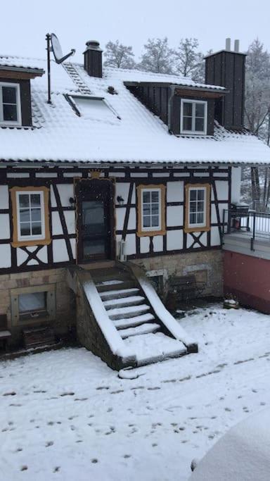 Grundmuehle Rhoen Nordheim vor der Rhön Eksteriør billede