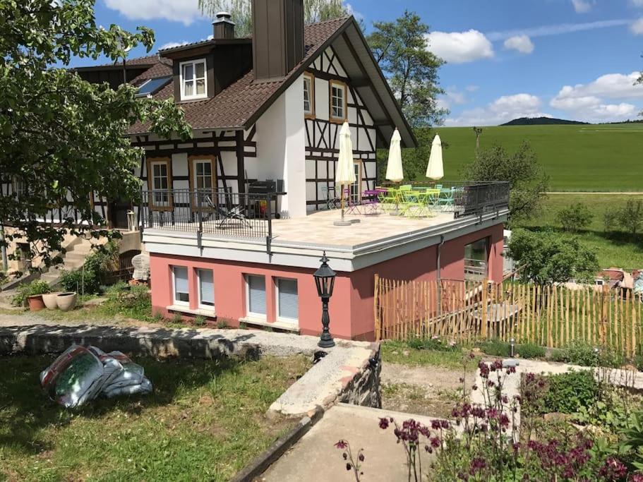 Grundmuehle Rhoen Nordheim vor der Rhön Eksteriør billede